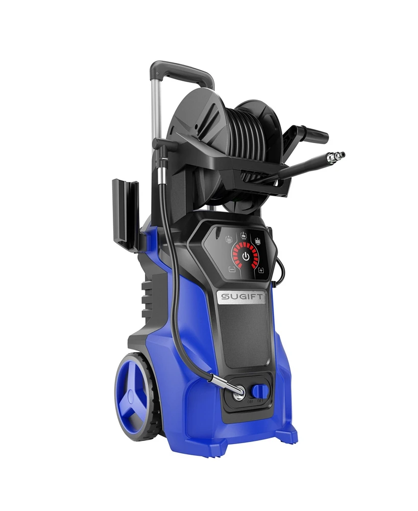 Sugift 3500 Psi 2.8 Gpm Electric Pressure Washer with Touchscreen and Adjustable Settings