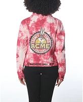 Members Only Women's Bull Denim Looney Tunes Trucker Jacket