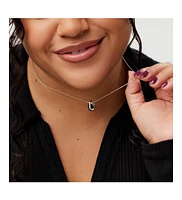 Ana Luisa - Silver Pendant Necklace - Pebble Mini Silver