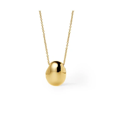 Ana Luisa Gold Pendant Necklace - Pebble Mini