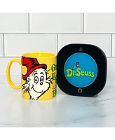 Uncanny Brands Dr. Seuss Green Eggs and Ham Mug with Warmer – Keeps Your Favorite Beverage Warm - Auto Shut On/Off