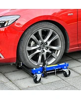 Durhand Set of 2 Hydraulic Wheel Dolly Lifting Sd for Car Tires,