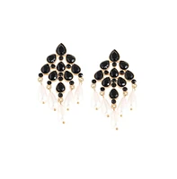 Sohi Women's Regal Drop Earrings