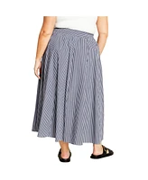 City Chic Women's Skylight Skirt