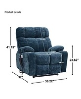 Streamdale Furniture Okin Power Lift Recliner Chair with Heat Massage