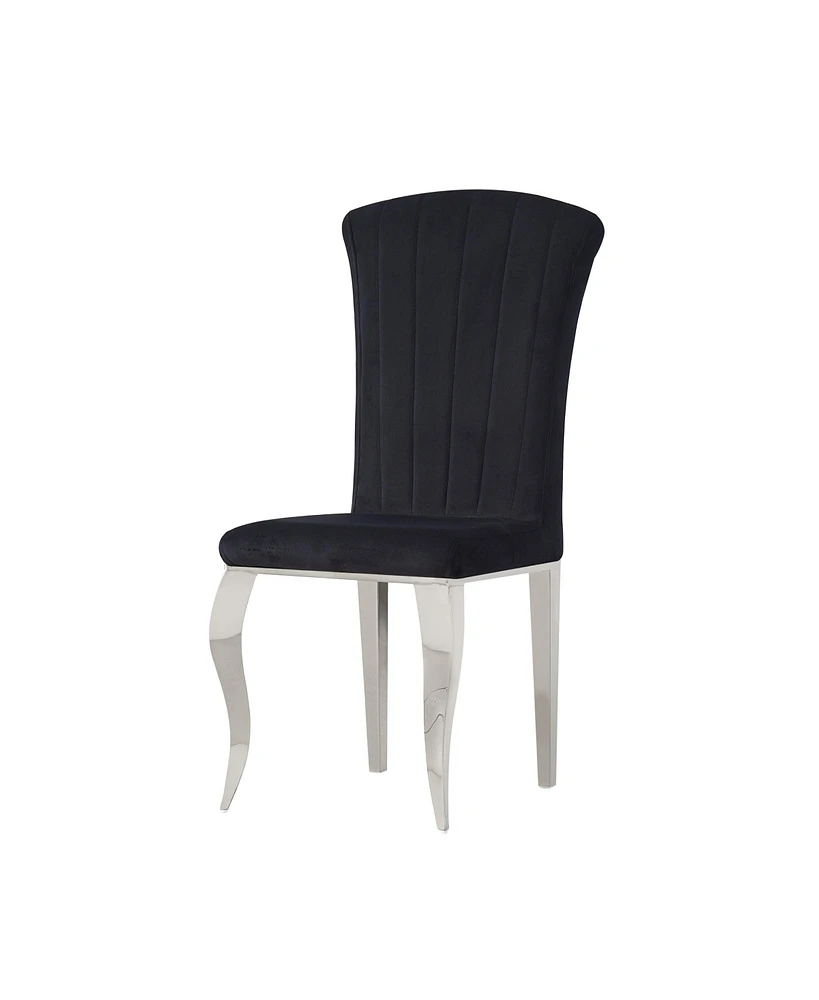 Simplie Fun Dining Chairs Black