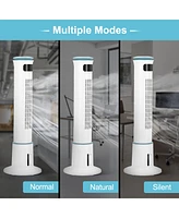 Streamdale Furniture Simple Deluxe Mist Tower Fan, 12 Speeds & 3 Modes Settings Standing Fan, 15 Hour Timing