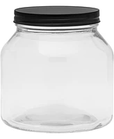 Amici Home Branson Glass Storage Jar, Airtight Food Storage, For Kitchen & Household