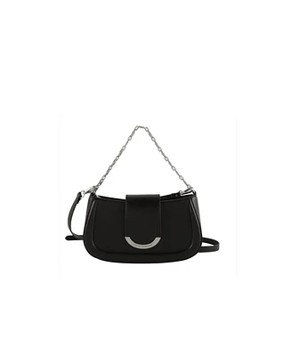 French Connection Maud Smooth Baguette Shoulder Bag