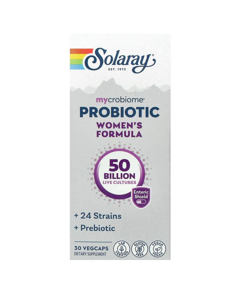 Solaray Mycrobiome Probiotic Women's Formula 50 Billion