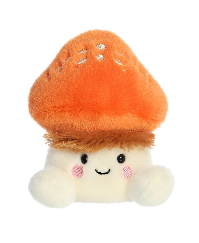 Aurora Mini Fabian Fluffy Mushroom Palm Pals Adorable Plush Toy Orange 5"