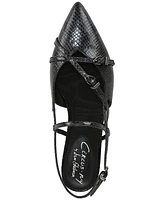 Circus Ny by Sam Edelman Women's Lindley Strappy Slingback Pointed-Toe Flats