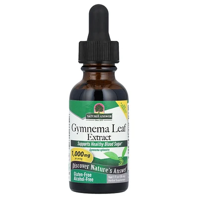 Nature's Answer Gymnema Leaf Extract Alcohol-Free 1 000 mg
