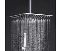 Luxury Thermostatic Mixer Shower System Combo Set Shower Head And Handshower