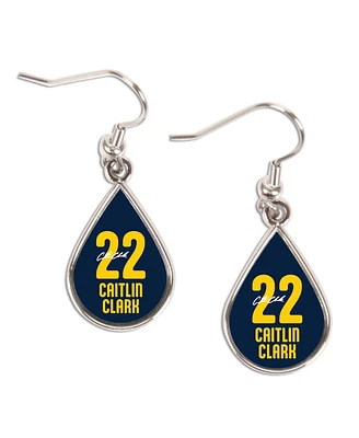 WinCraft Caitlin Clark Indiana Fever Tear Drop Dangle Earrings