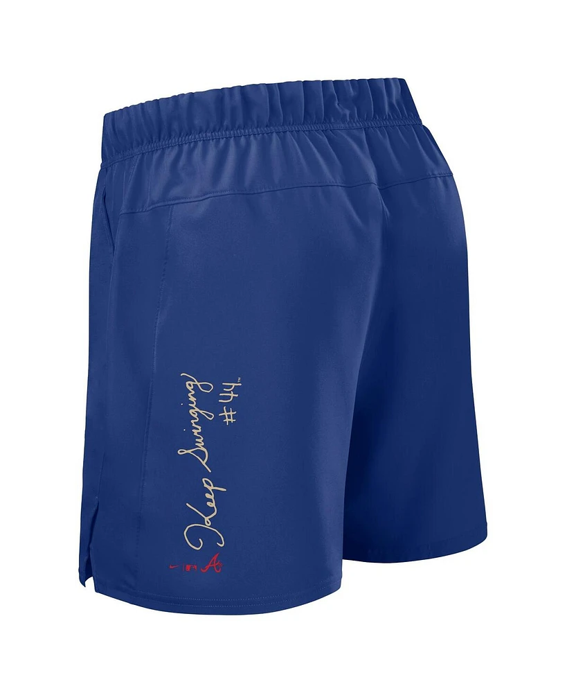 Nike Men's Royal Atlanta Braves 2024 City Connect Woven Victory Performance Shorts