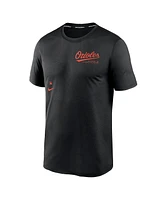 Nike Men's Baltimore Orioles Authentic Collection Early Work Tri-Blend Performance T-Shirt