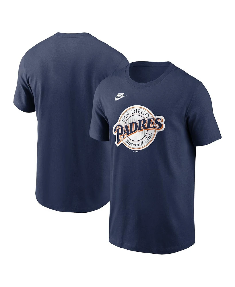 Nike Men's San Diego Padres Cooperstown Collection Team Logo T-Shirt