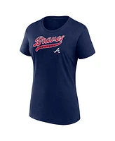 Fanatics Women's Atlanta Braves Start to Finish Combo Pack T-Shirt Shorts