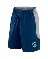 Fanatics Men's Deep-Sea Seattle Kraken Go Hard Shorts