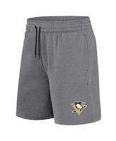 Fanatics Men's /Heather Pittsburgh Penguins Humble Combo Pack T-Shirt Shorts