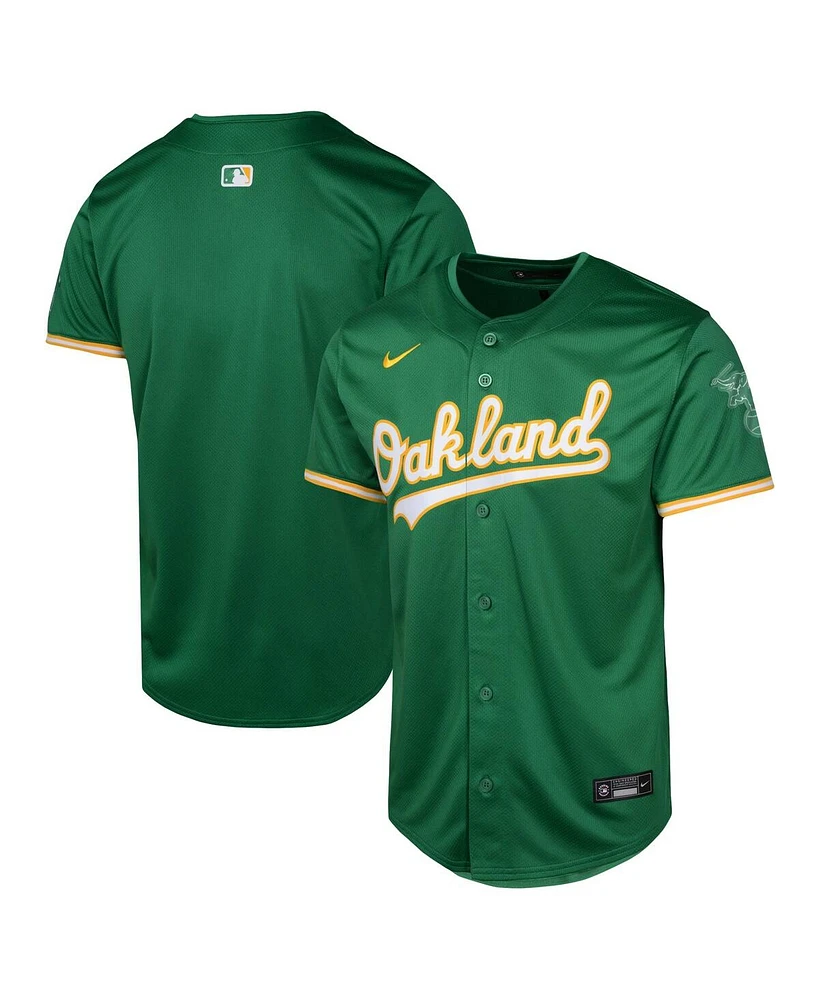 Nike Big Boys and Girls Oakland Athletics Alternate Limited Jersey