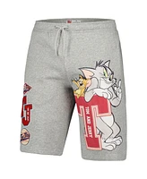 Freeze Max Men's Heather Gray Tom and Jerry University Shorts