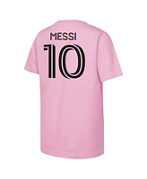 Lionel Messi Preschool Inter Miami Cf Name Number T-Shirt