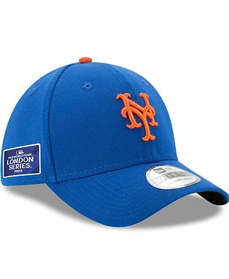 New Era Men's Royal York Mets 2024 Mlb World Tour London Series 39THIRTY Flex Hat