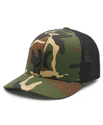 Hurley Men's Camo Laguna Icon Trucker Flex Hat