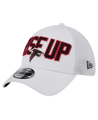 New Era Men's White Atlanta Falcons Breakers 39THIRTY Flex Hat