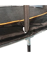 JumpKing 14ft Trampoline with Basketball Hoop and Ball