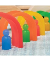 Kaplan Early Learning Discovery People Figures- Rainbow - 16 Pieces