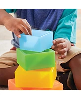 Kaplan Early Learning Discovery Squares - Rainbow - 6 Pieces - Assorted pre