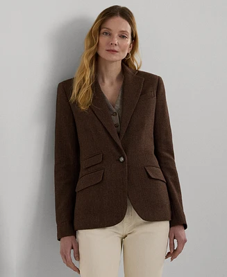 Lauren Ralph Women's One-Button Blazer