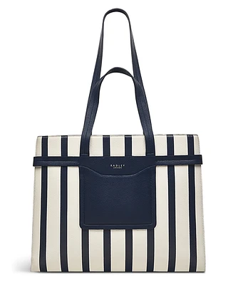 Radley London Florence Road - Stripe Large Ziptop Shoulder