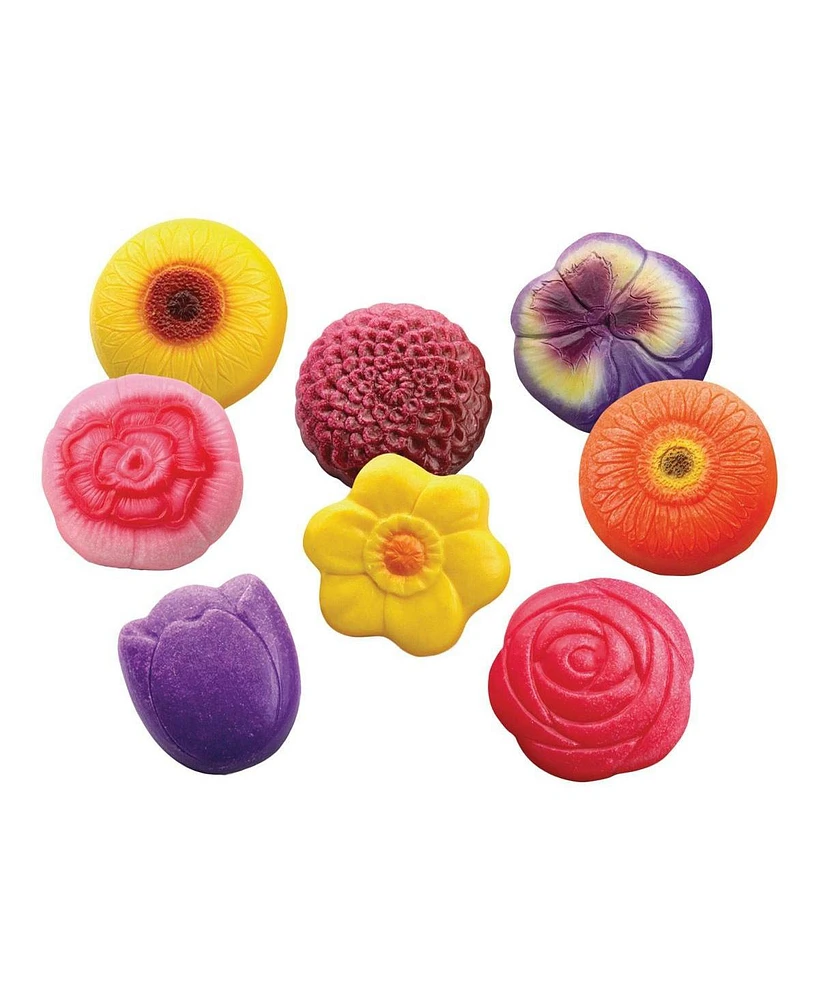 Yellow Door Sensory Play Stones: Flowers - 8 Pieces - Assorted pre