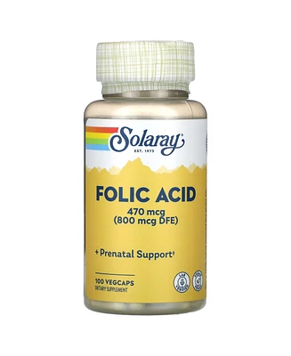 Solaray Folic Acid 470 mcg