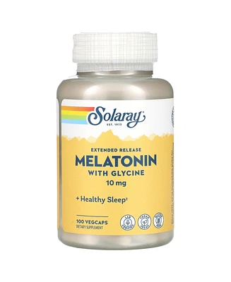 Solaray Extended Release Melatonin With Glycine 10 mg