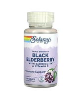 Solaray Triple Strength Black Elderberry With Sambuactin & Vitamin C