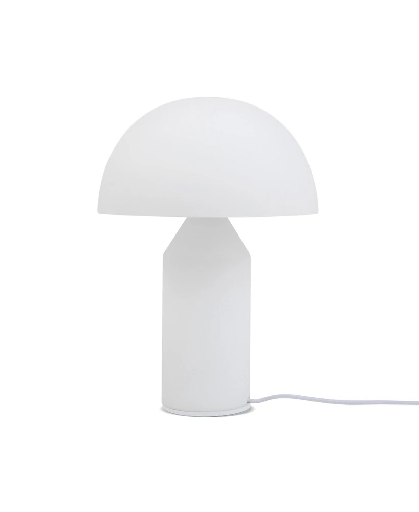 Brightech Venus Led Contemporary Table Lamp - 9.5” Glass Globe with Warm White Glow