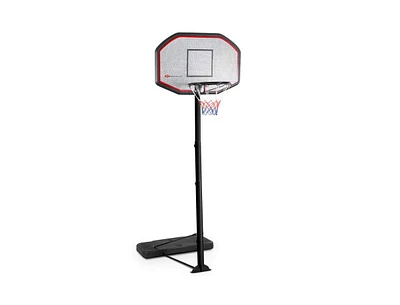 Slickblue 43 Inch Indoor Outdoor Height Adjustable Basketball Hoop