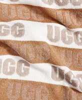 Ugg Rib Edge Repeating Logo Graphic Scarf