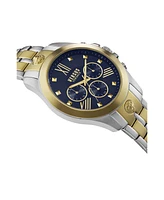 Versus Versace Men's Chrono Lion Two-Tone Stainless-Steel Watch 44MM