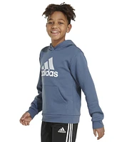 adidas Big Boys Long-Sleeve Essential Pullover Hoodie