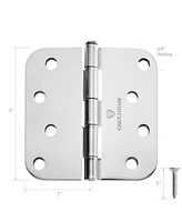 Cauldham 12 Pk 4" Interior Door Hinges 0.63" Radius