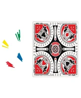 Family Games America Rustik 4-Player Tock Pachisi Travel Edition Game