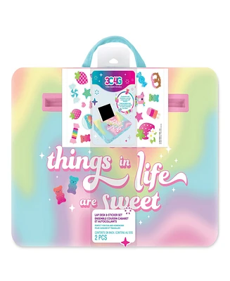 Make It Real 3C4G Life Is Sweet Lap Desk Sticker Set