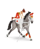 Schleich Horse Club Mia's Vaulting Set Playset