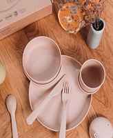 Dantoy Tiny Bio Sand Color Dinner Set